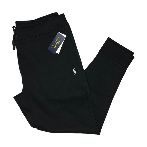 POLO RALPH LAUREN Mens Jogger Sweatsuit Double Knit Black - Picture 5 of 11